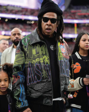 Jay-Z-Super-Bowl-2024-Las-Vegas-Leather-Jacket