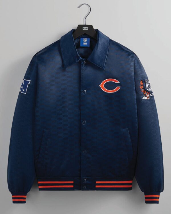 NFL Bears Satin Bomber Jacket