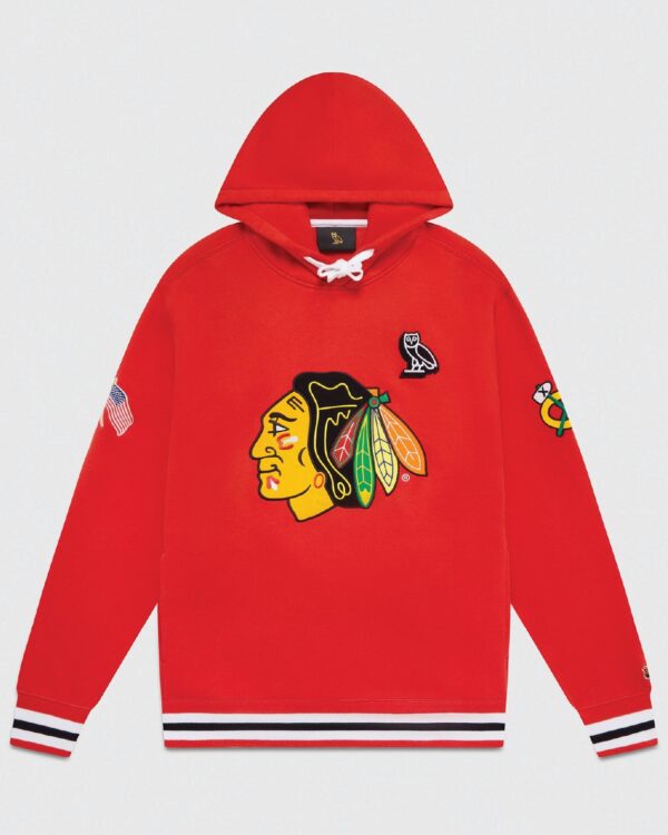 OVOXNHLChicagoBlackhawksHoodie