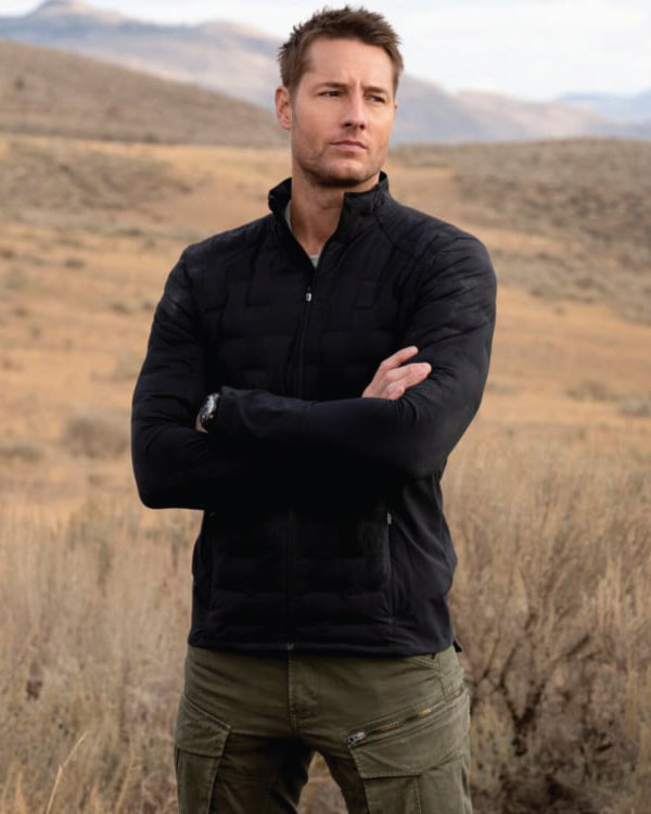 Tracker-2024-TV-Series-Colter-Shaw-Black-Jacket