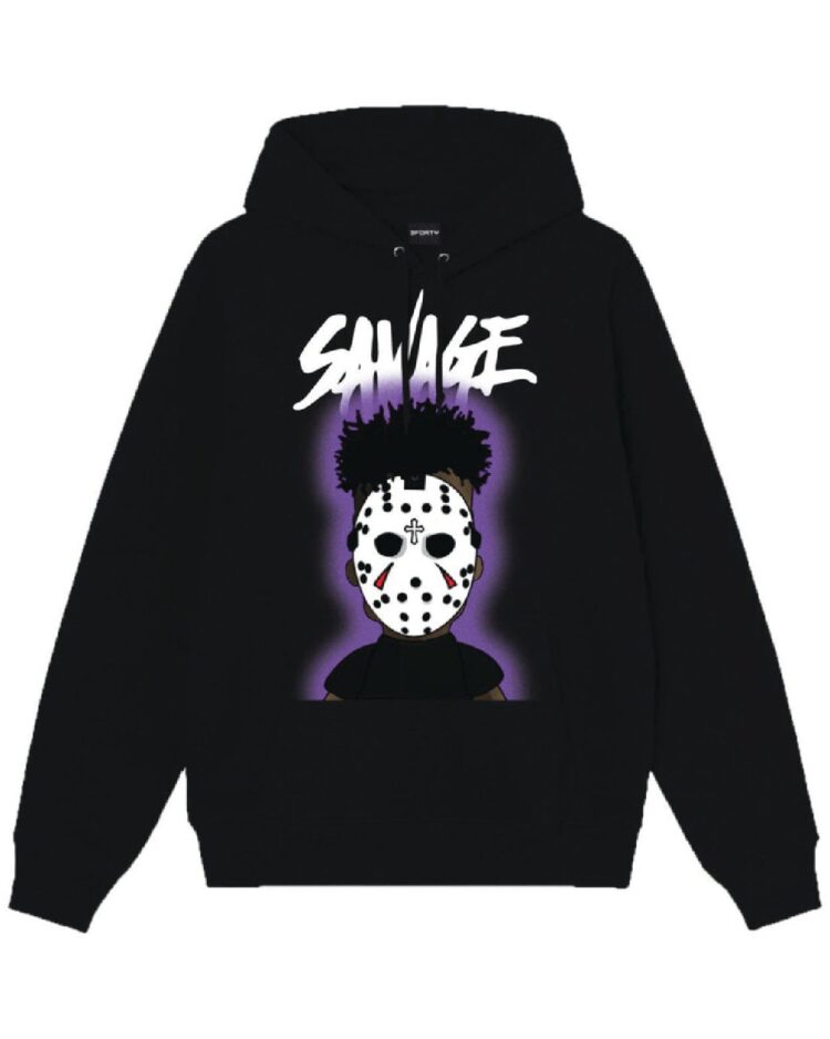 3Forty_Savage_Mask_Black_Hoodie