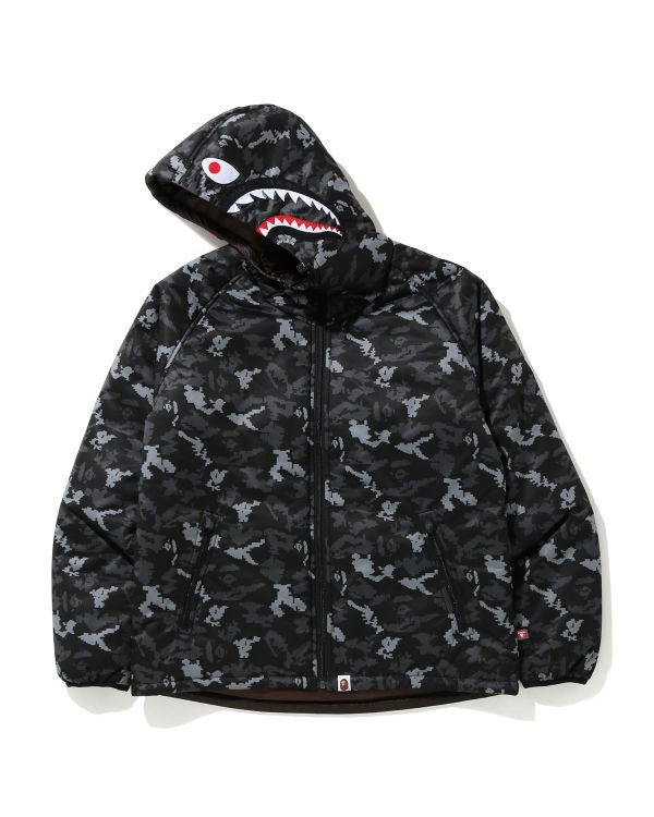 Digital-Camo-Shark-padded-jacket