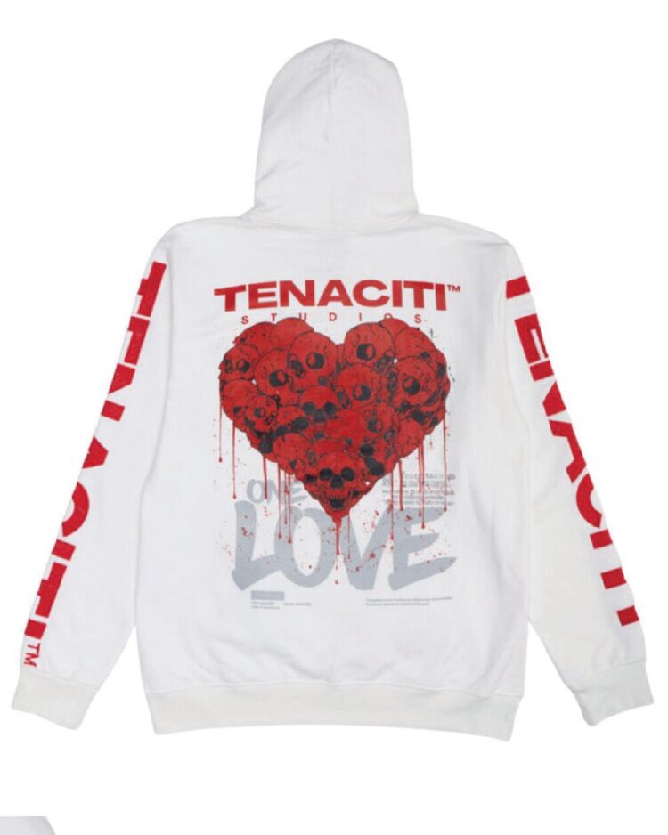 TenacitiOneLoveHoodieWhite